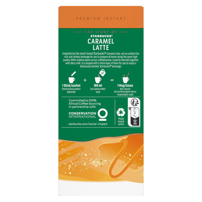 Cappuccino Soluble Caramel Latte STARBUCKS