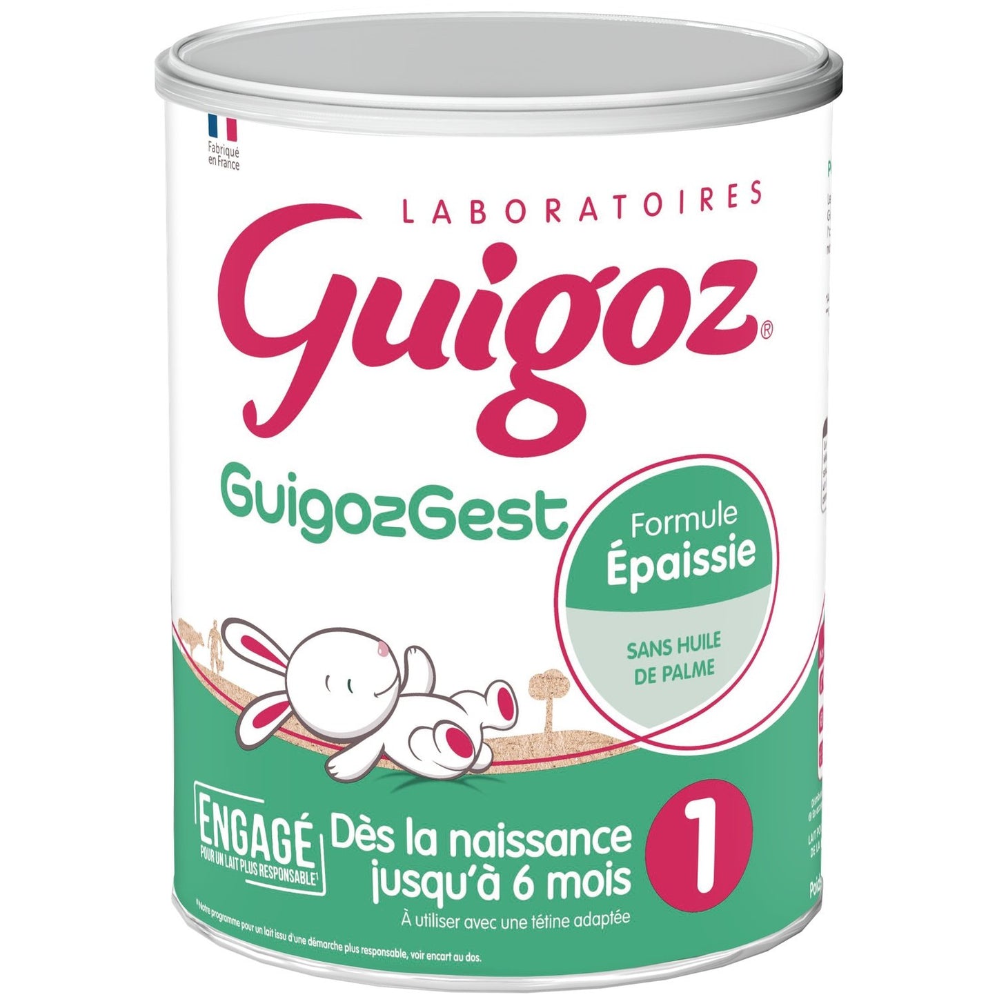 GUIGOZGEST GUIGOZ Babymilchpulver für das 1. Lebensjahr, verdickte Formel
