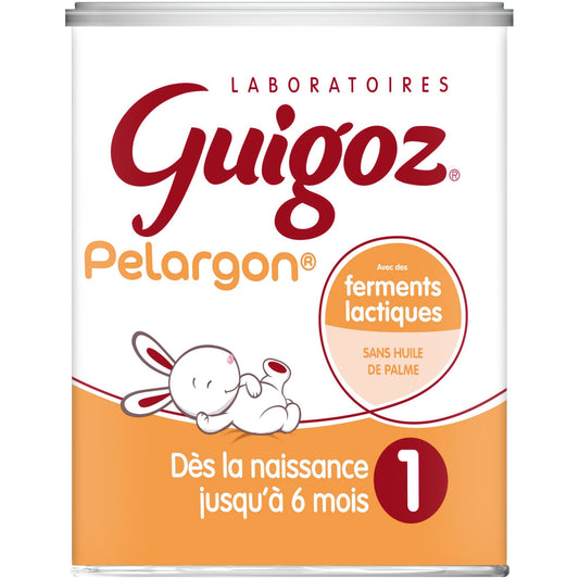 Lait Bébé en Poudre 1er Âge Pelargon GUIGOZ