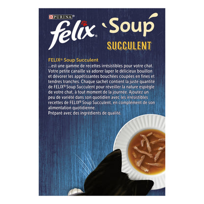 FELIX Cod, Tuna &amp; Plaice Soup for Adult Cats