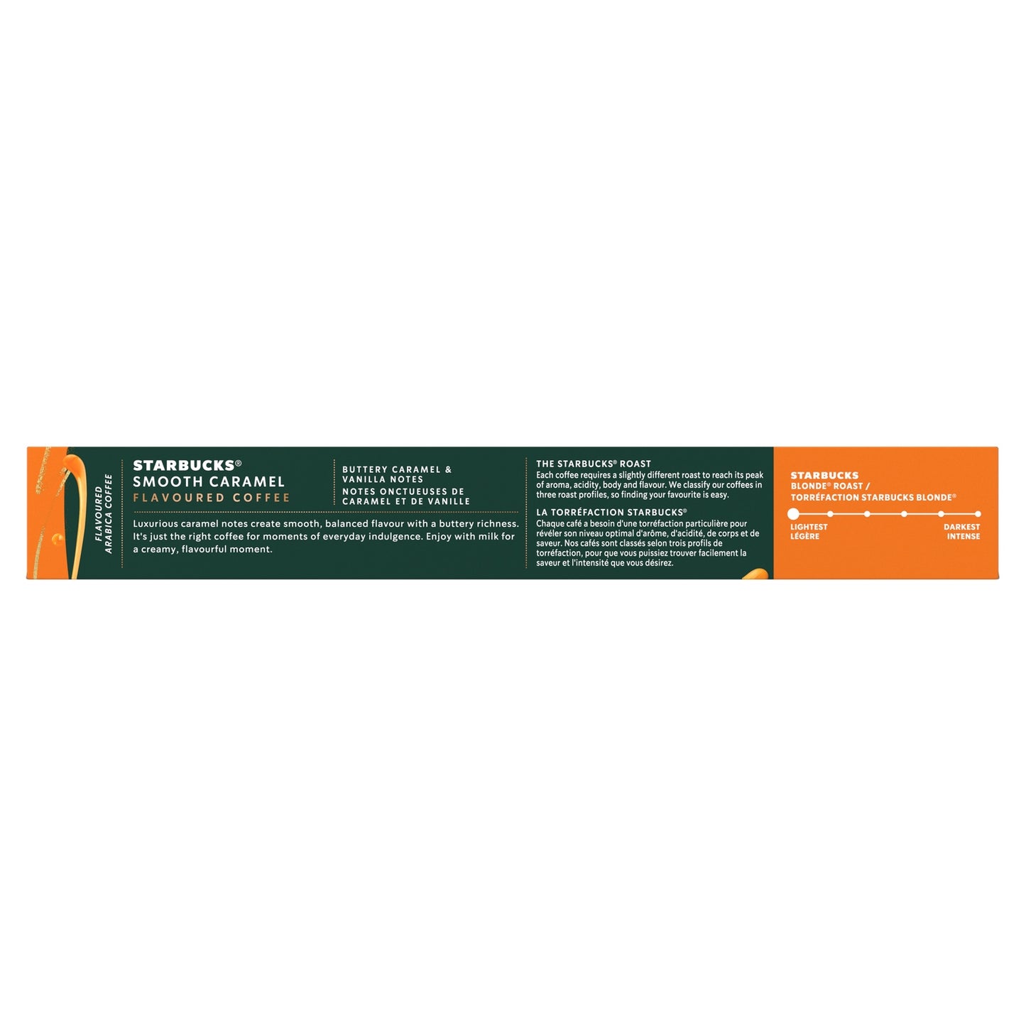 Café Capsules Saveur Caramel Intensité 5 Compatible Nespresso STARBUCKS 