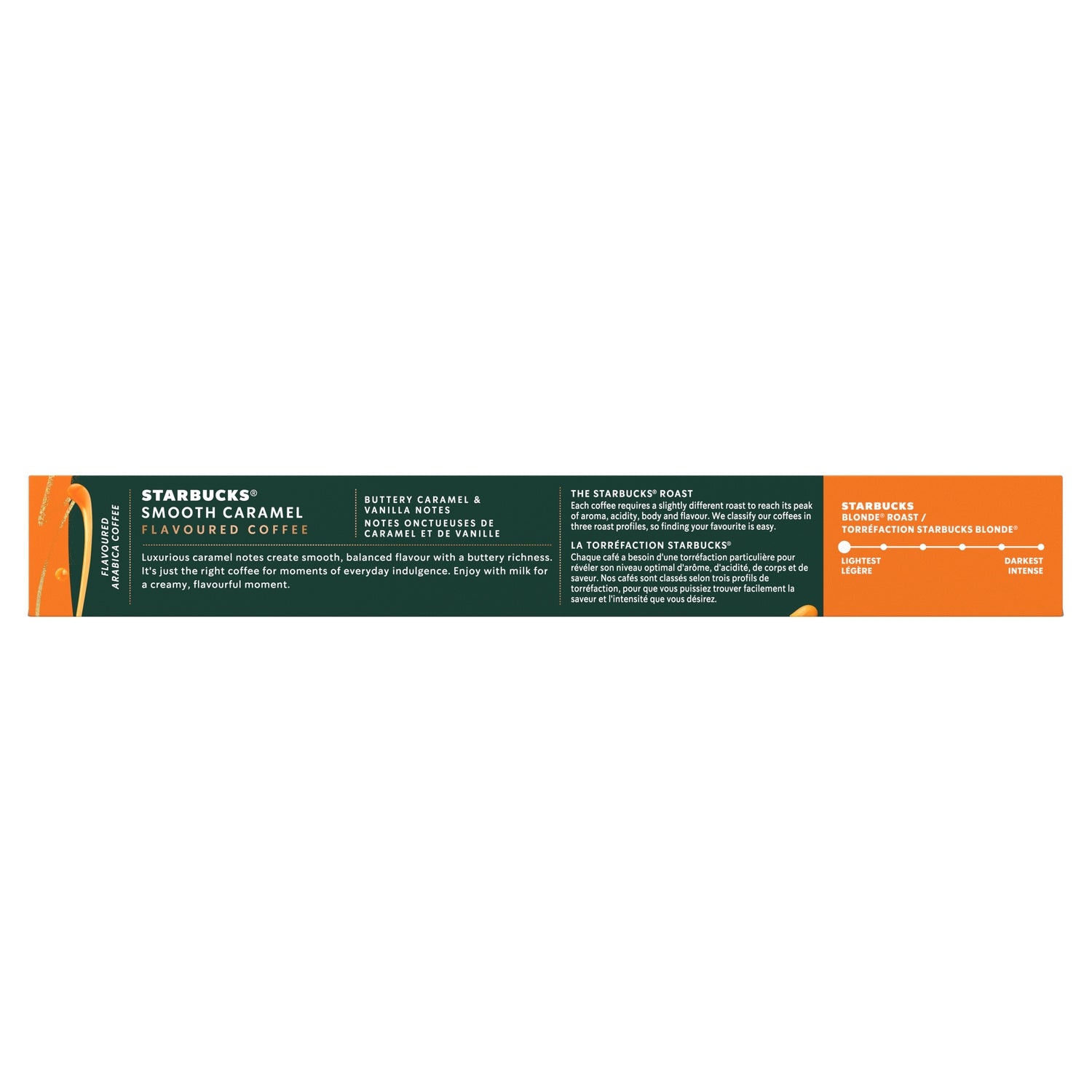 Café Capsules Saveur Caramel Intensité 5 Compatible Nespresso STARBUCKS 