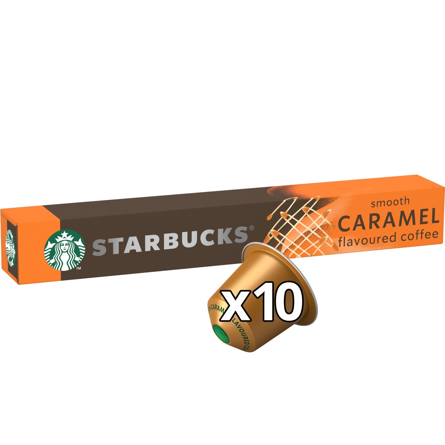 Café Capsules Saveur Caramel Intensité 5 Compatible Nespresso STARBUCKS 