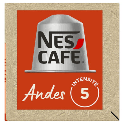 Café Capsules Compatible Nespresso Andes Intensité 5 NESCAFE FARMERS ORIGINS
