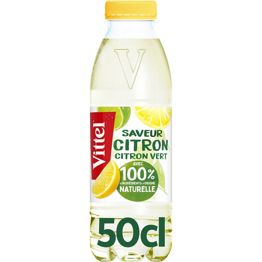 VITTEL Wasser mit Zitronen- und Limettengeschmack