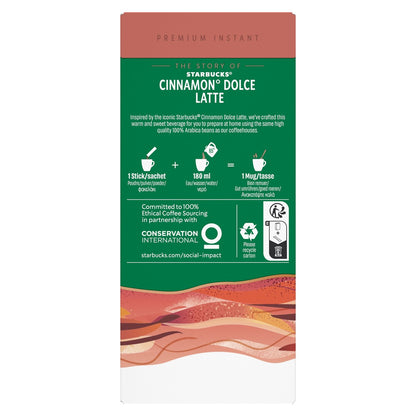 Café Soluble Cinnamon Dolce Latte STARBUCKS