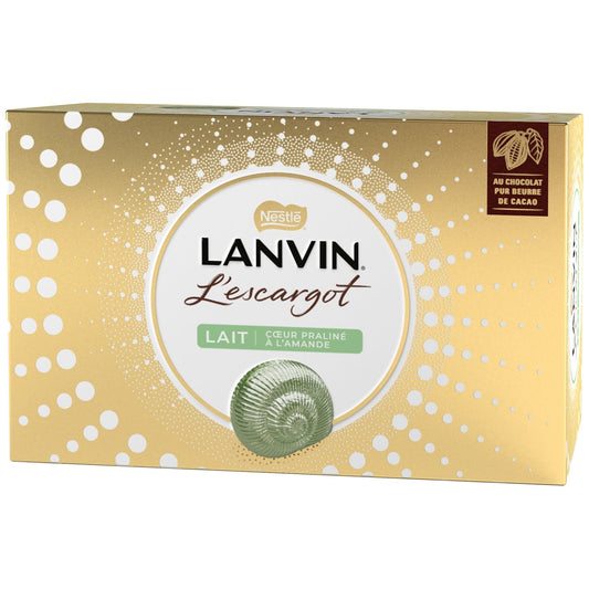 Milk Chocolate Filled with Praline Almond Snail LANVIN