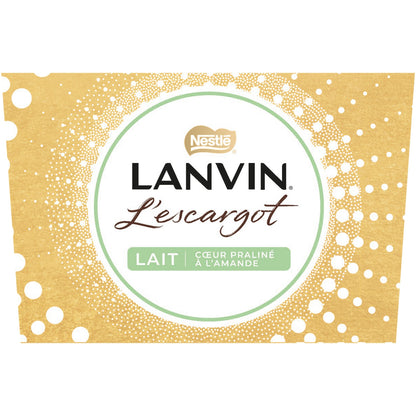 Milk Chocolate Filled with Praline Almond Snail LANVIN