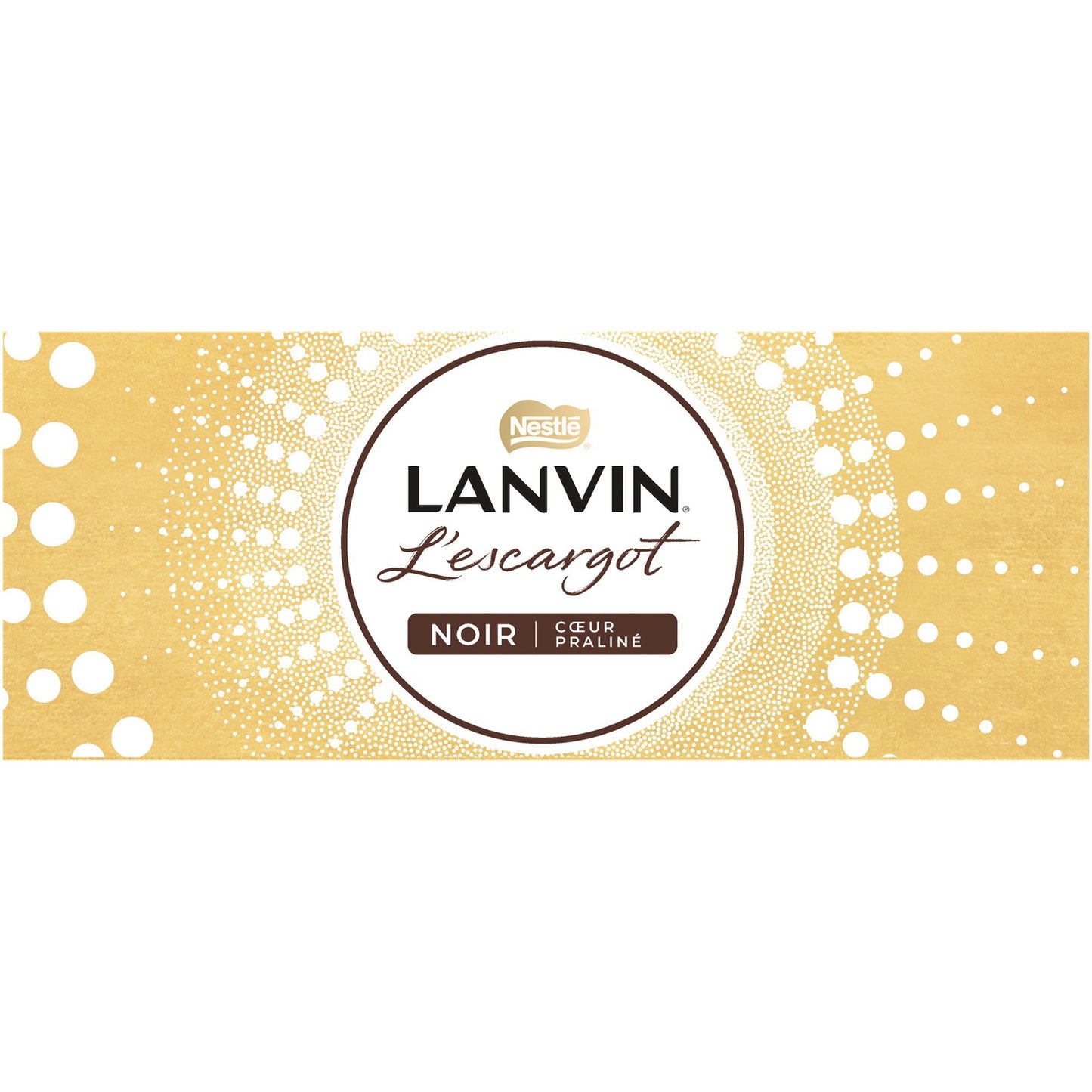 LANVIN Dark Chocolate Filled with Praline Snail