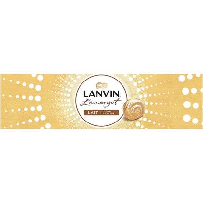 Chocolat au Lait Fourré au Praliné Escargot LANVIN
