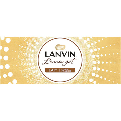 Chocolat au Lait Fourré au Praliné Escargot LANVIN