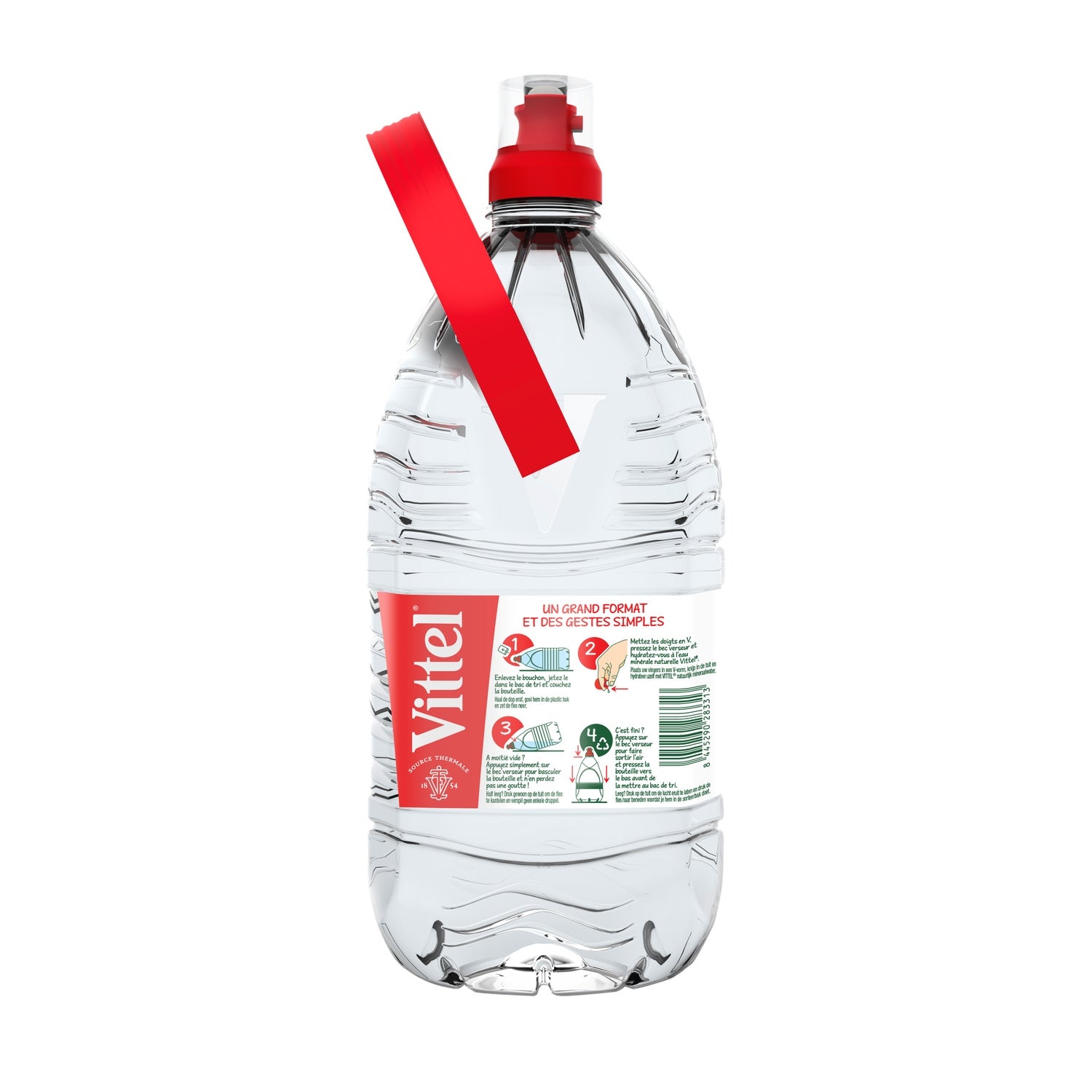 Eau Minérale Naturelle Plate VITTEL 