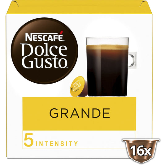Café Capsules Grande Intensité 5 NESCAFE DOLCE GUSTO la boîte de 16 capsules