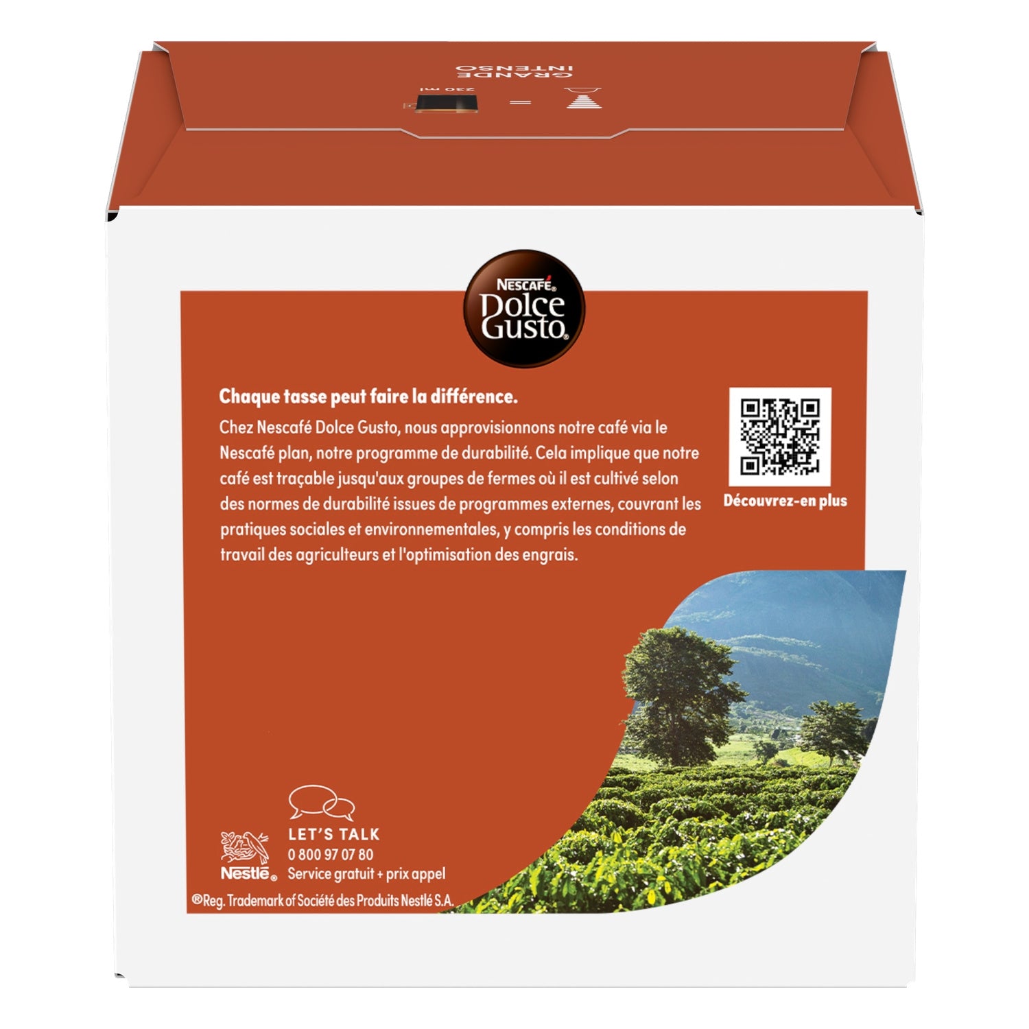 Café Capsules Grande Intenso Intensité 8 Compatible Dolce Gusto NESCAFE DOLCE GUSTO 