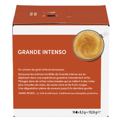 Café Capsules Grande Intenso Intensité 8 Compatible Dolce Gusto NESCAFE DOLCE GUSTO 