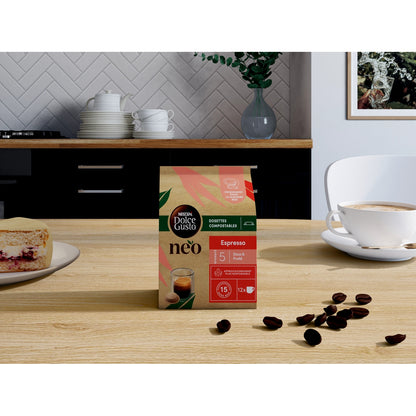 Café Dosettes Espresso Intensité 5 NESCAFE DOLCE GUSTO NEO