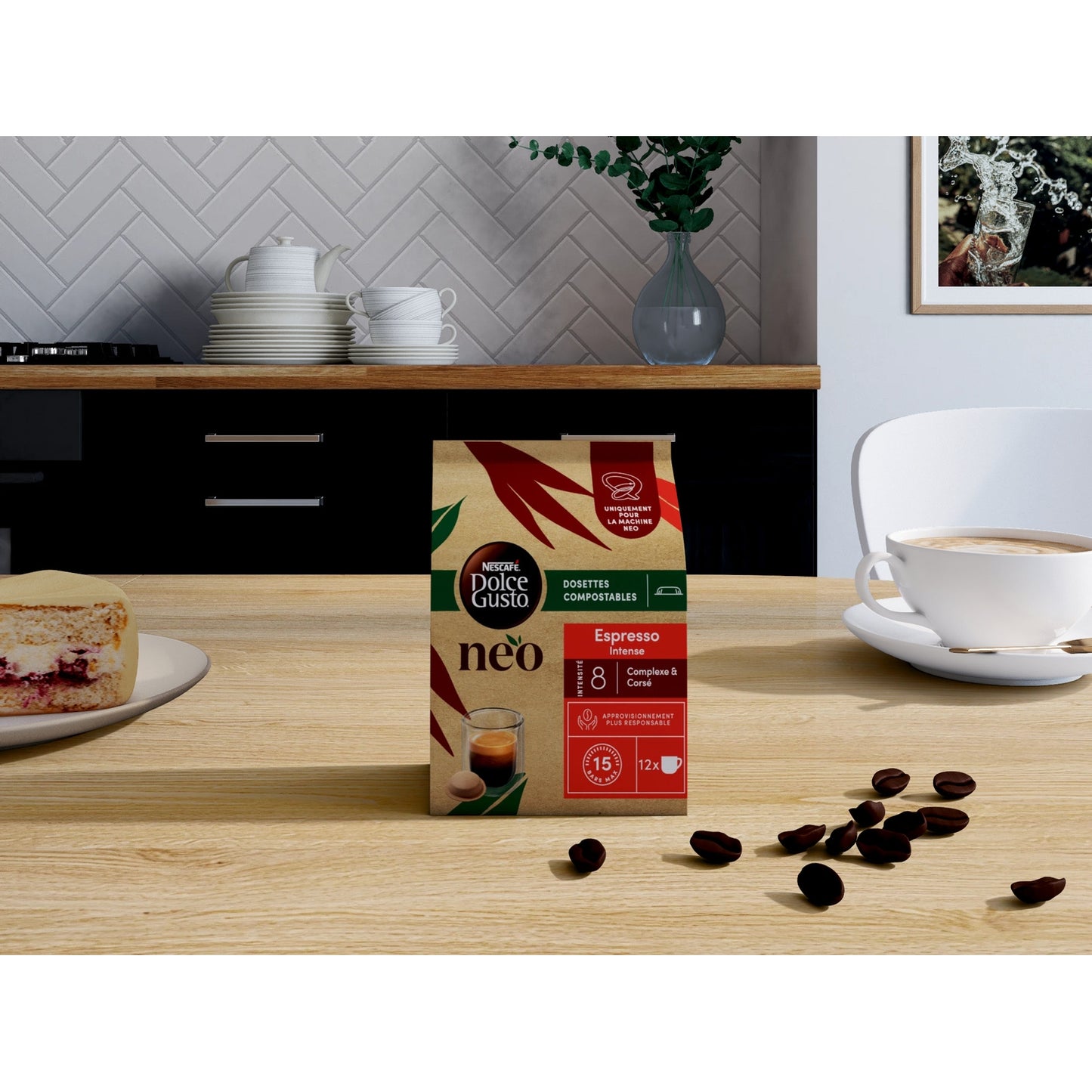 Coffee Pods Espresso Intensity 8 NESCAFE DOLCE GUSTO NEO