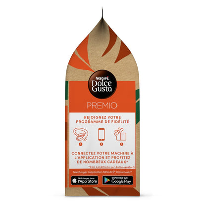 Café Dosettes Lungo Intensité 6 NESCAFE DOLCE GUSTO NEO