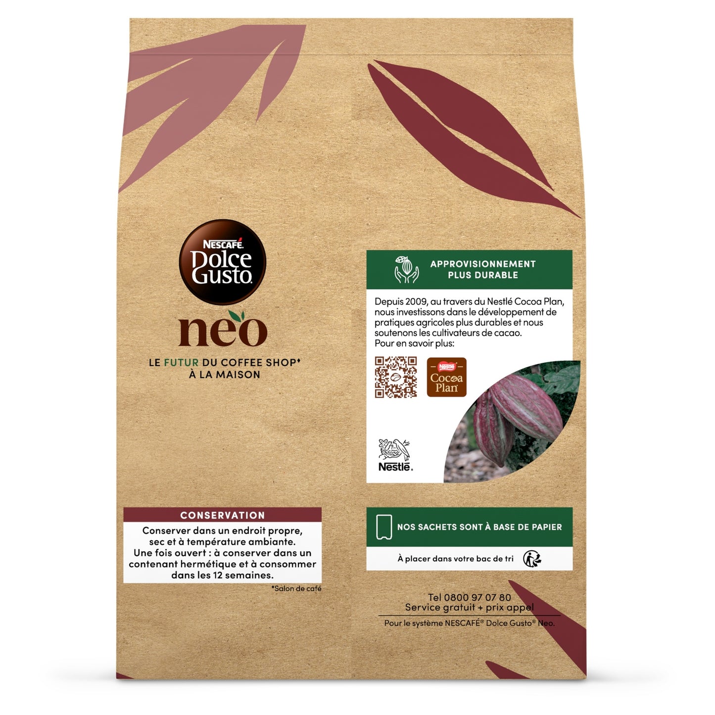 Hot Chocolate Pods Compatible with Dolce Gusto NEO NESCAFE DOLCE GUSTO