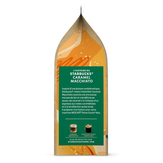 Caramel Macchiato Starbucks NESCAFE DOLCE GUSTO NEO Pods