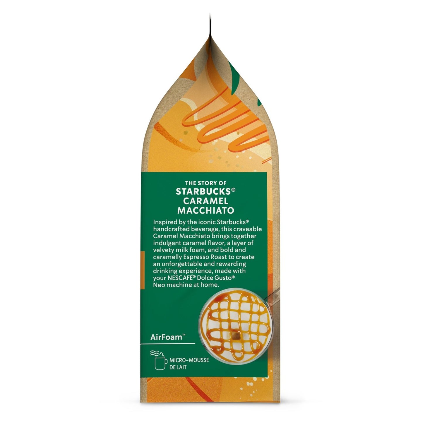 Caramel Macchiato Dosettes Starbucks NESCAFE DOLCE GUSTO NEO