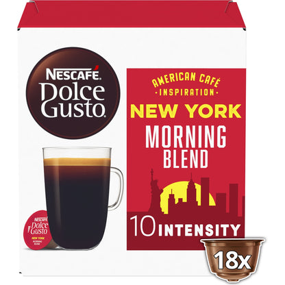 Coffee Capsules Intensity 10 Compatible with Dolce Gusto NESCAFE