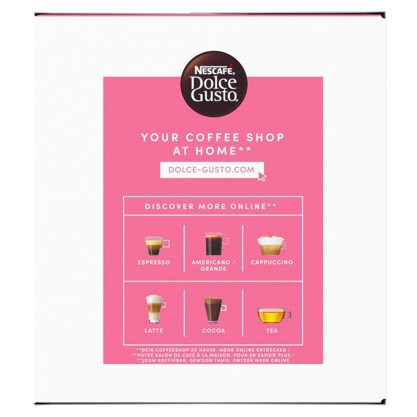 [ANTI-GASPILLAGE] Café Capsules Miami Intensité 5 Compatible Dolce Gusto NESCAFE - Date de durabilité minimale : 30/11/2025 - L'emballage peut être endommagé