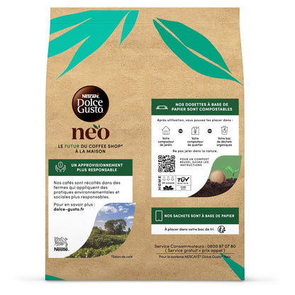 Cappuccino Dosettes Compatible Dolce Gusto Neo NESCAFE DOLCE GUSTO NEO