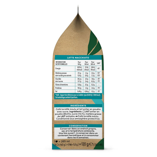 Café au Lait Dosettes Latte Macchiato NESCAFE DOLCE GUSTO NEO