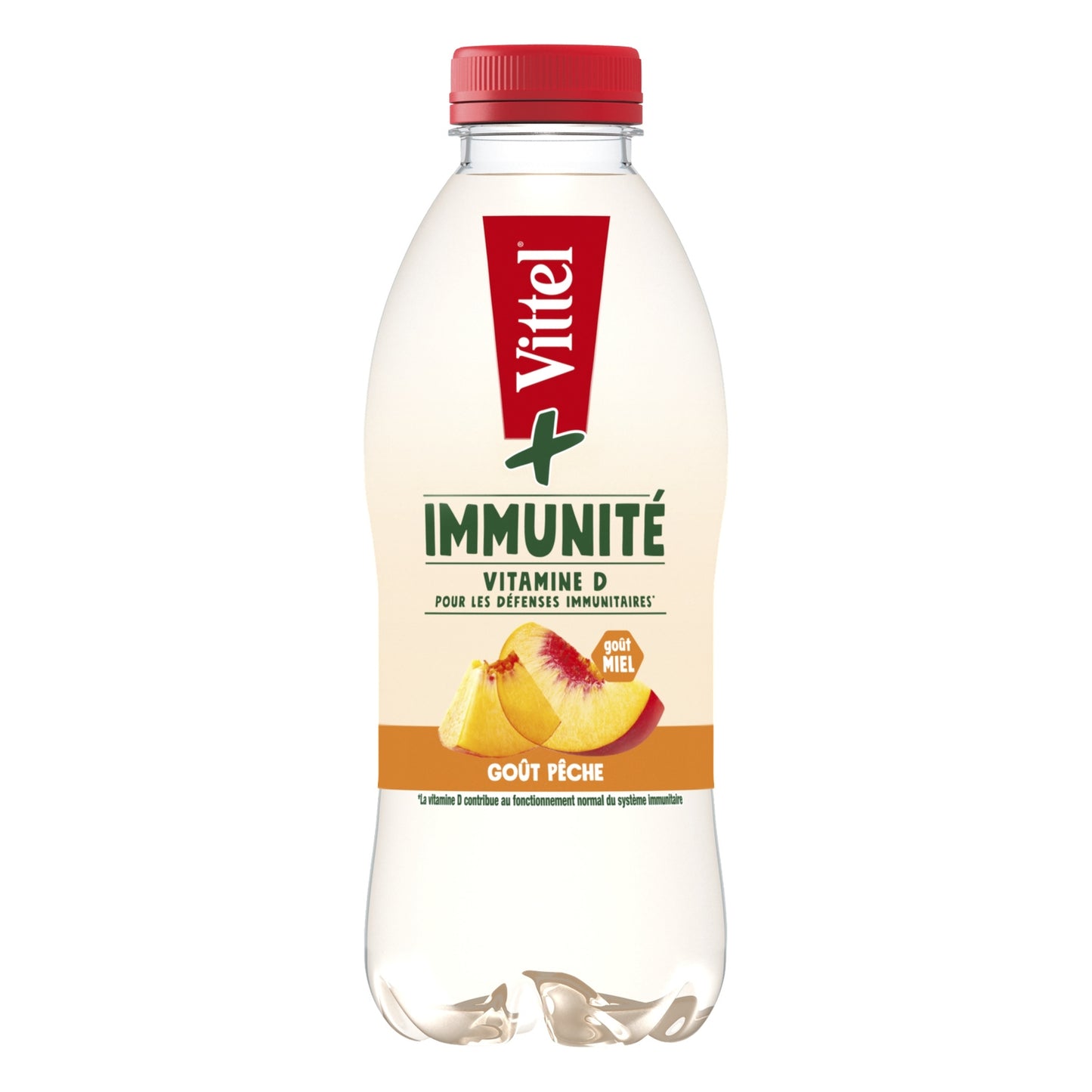 Eau Plate Aromatisée Immunité Pêche VITTEL