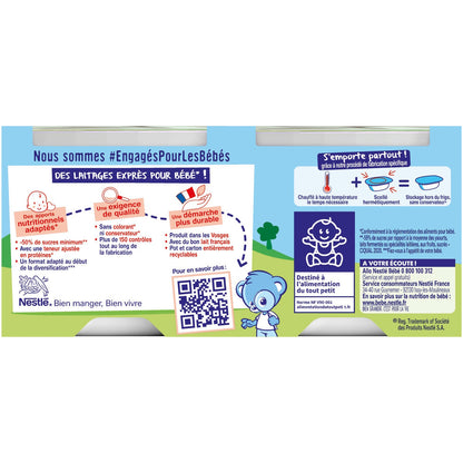 Babydessert ab 6 Monaten, Natur mit Rohrzucker NESTLE