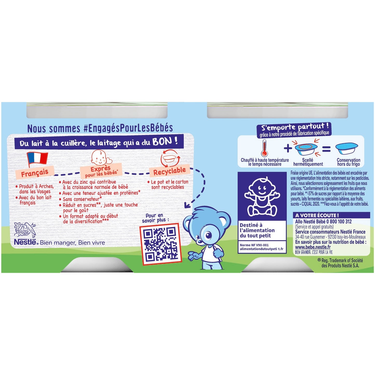 Babydessert ab 6 Monaten, Erdbeere NESTLE