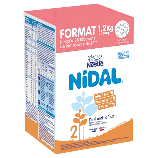 NIDAL Powdered Baby Milk 2nd Age from 6 Months to 1 Year