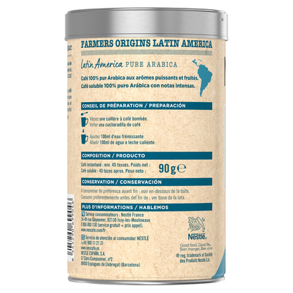Café Soluble Latin America Intensité 8 NESCAFE FARMERS ORIGINS