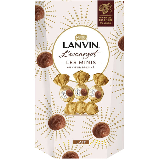 Chocolat au Lait Fourré au Praliné Mini Escargot LANVIN