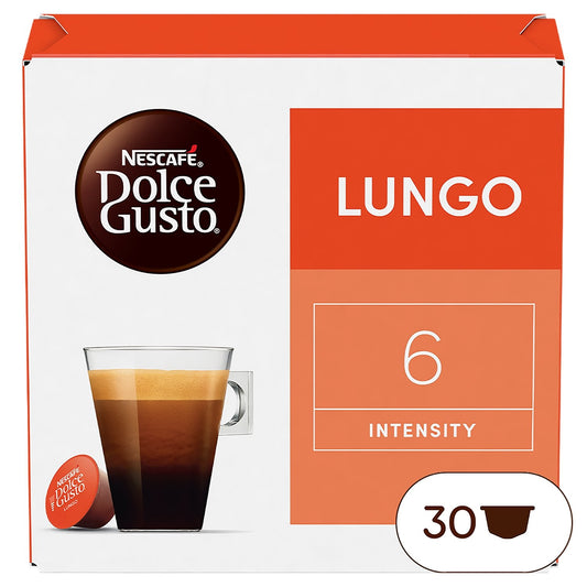 NESCAFE DOLCE GUSTO Lungo Intensity 6 Capsule Coffee