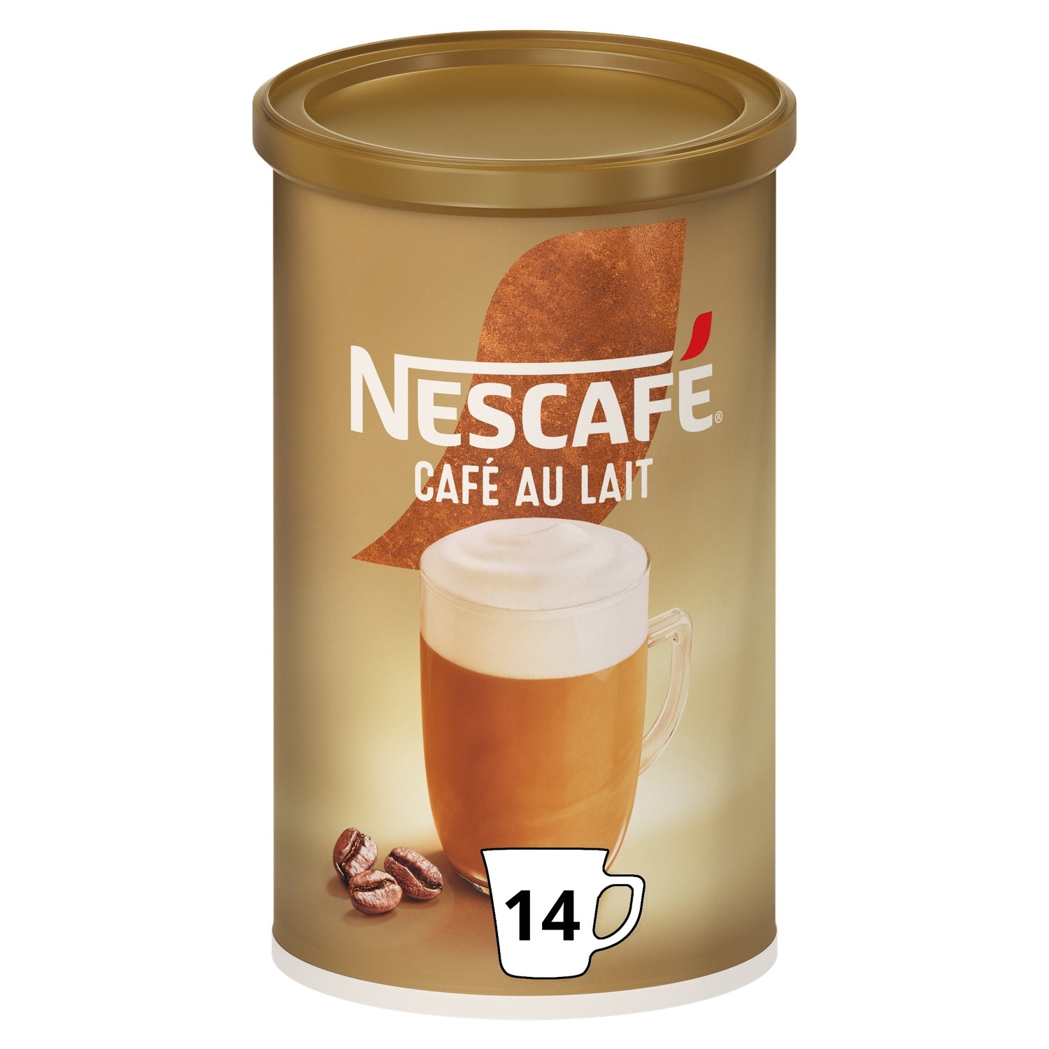 Café Soluble Cappuccino Café au Lait NESCAFE 