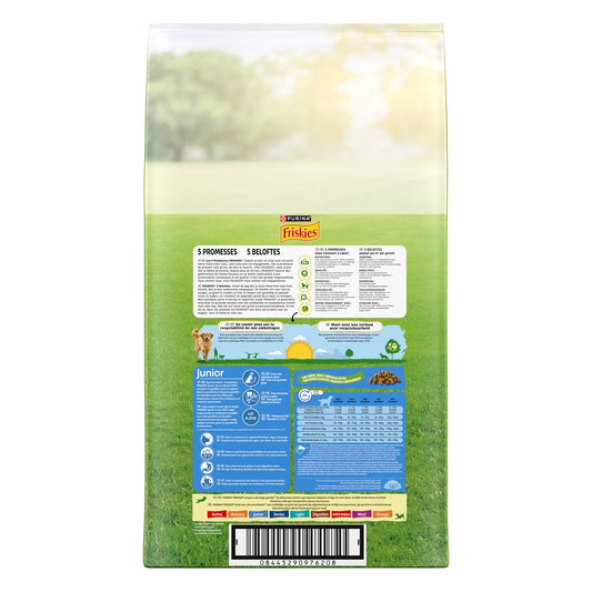 FRISKIES Junior Chicken, Vegetables and Milk Dog Food