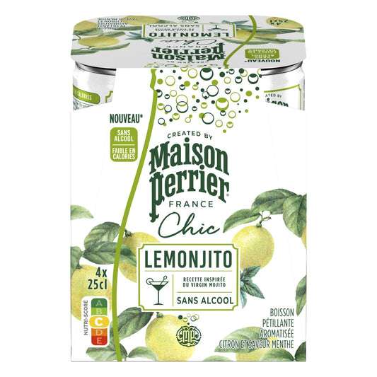 Lemonjito Flavored Sparkling Water MAISON PERRIER CHIC