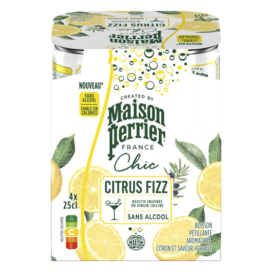 Citrus Fizz Flavored Sparkling Water MAISON PERRIER CHIC