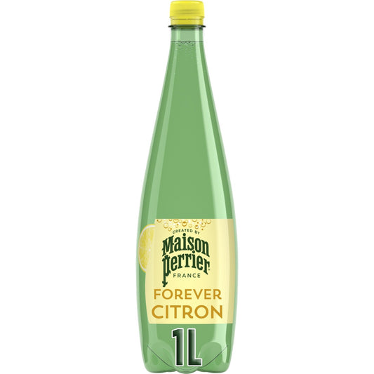 Eau Gazeuse Aromatisée Citron MAISON PERRIER la bouteille de 1L