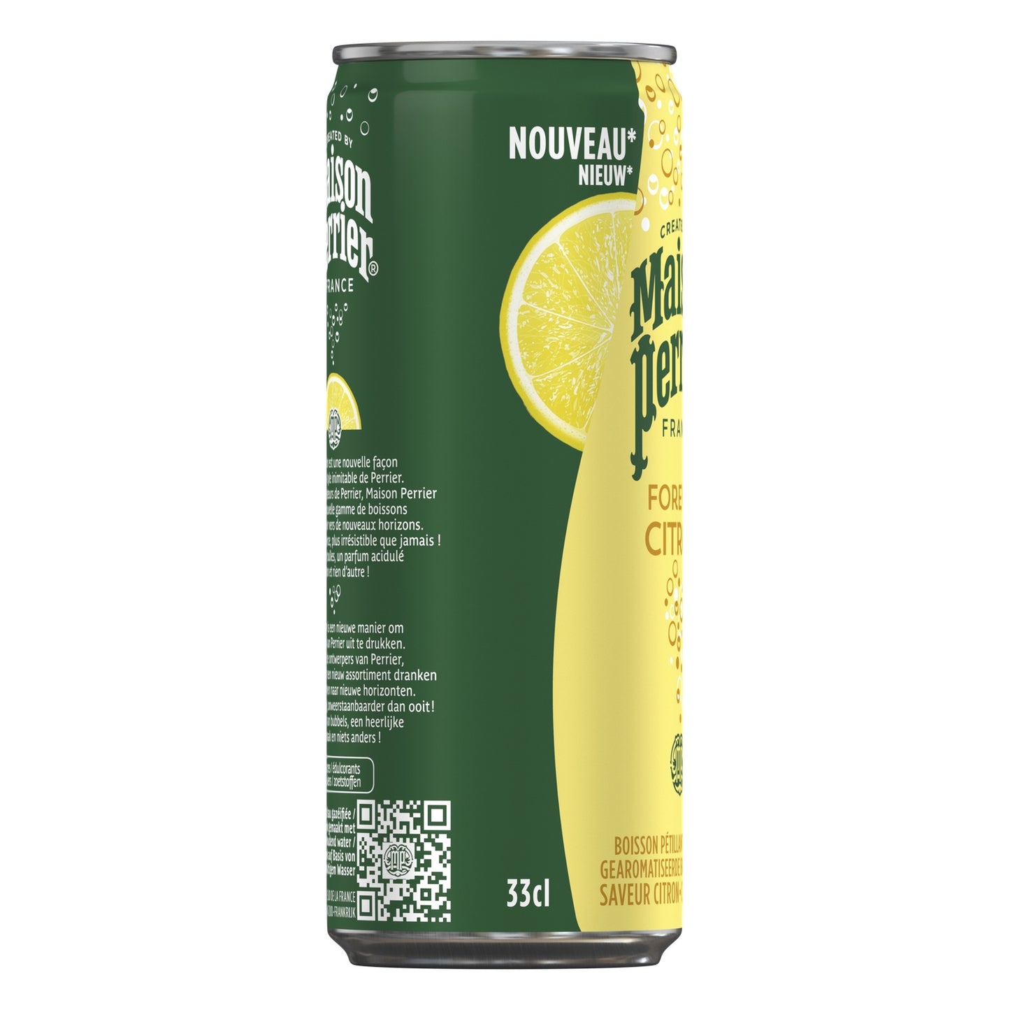 Eau Gazeuse Aromatisée Citron MAISON PERRIER 