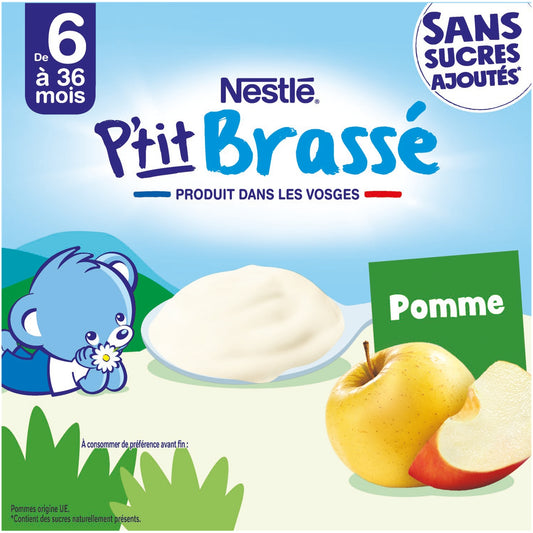 Baby Dessert from 6 Months, with Apple No Added Sugar NESTLE