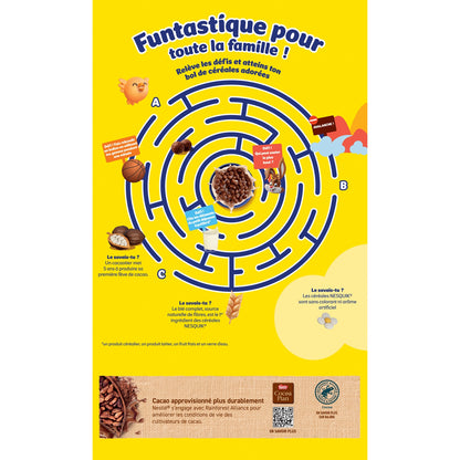 Céréales Nesquik Chocolat NESTLE