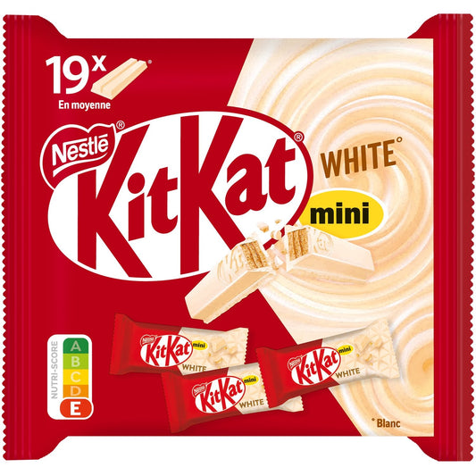 Barres Chocolatées Blanc KITKAT le sachet de 252,7g