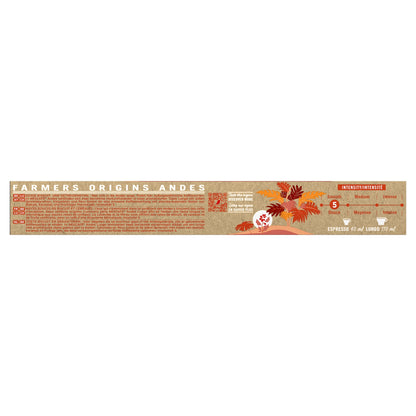 Café Capsules Lungo Intensité 5 Andes Compatible Nespresso NESCAFE FARMERS ORIGINS 