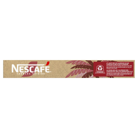 Café Capsules Espresso Intensité 6 Colombia Compatible Nespresso NESCAFE FARMERS ORIGINS 