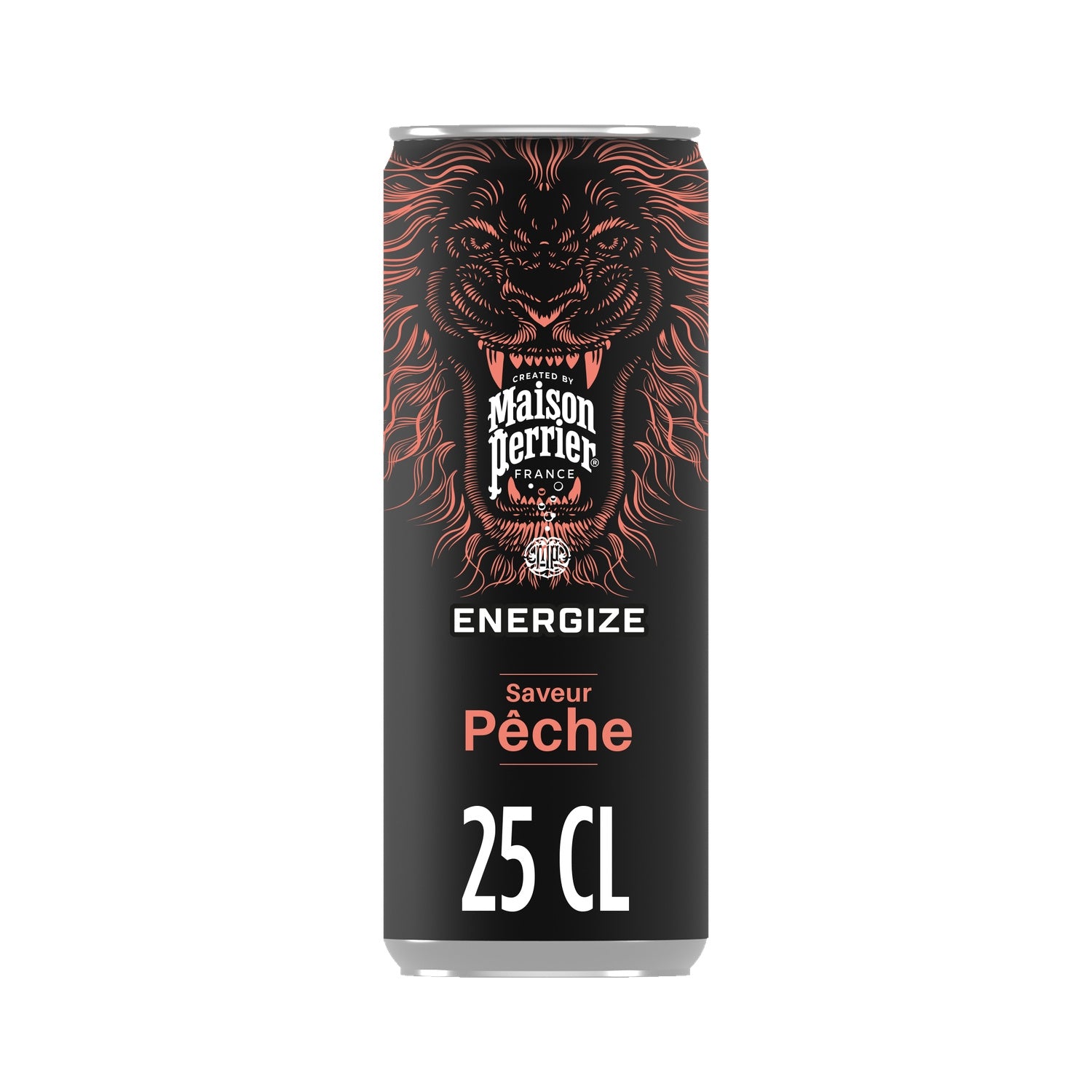 Boisson Énergisante Goût Pêche PERRIER 