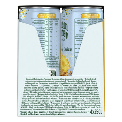 PERRIER HOUSE Sprudelwasser mit Ananas-Mango-Geschmack