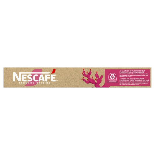 Café Capsules Espresso Intensité 7 Mexico Compatible Nespresso NESCAFE FARMERS ORIGINS 